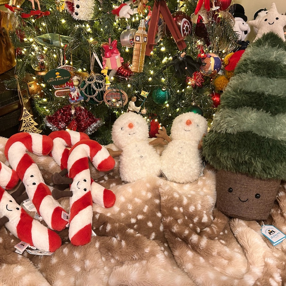 HTF Sold Out Jellycat BIG Candy Cane! FAST SHIP!